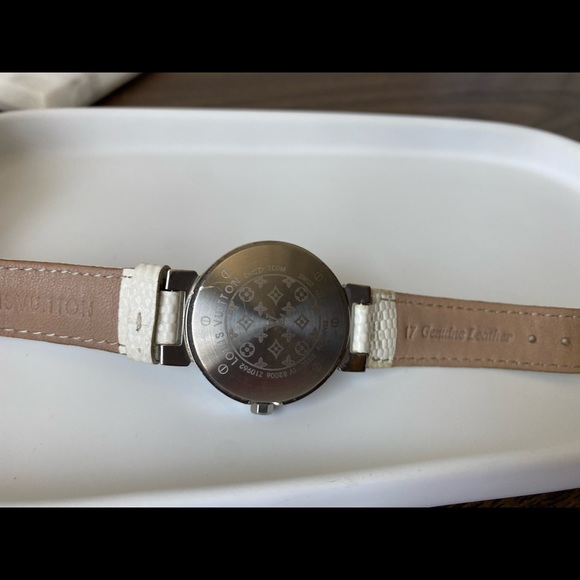 Louis Vuitton Tambour sliver flower watch main image 5